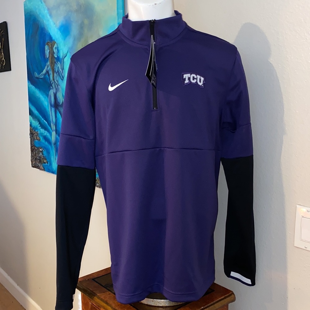 Nike Therma TCU Medium purple Windbreaker NWT